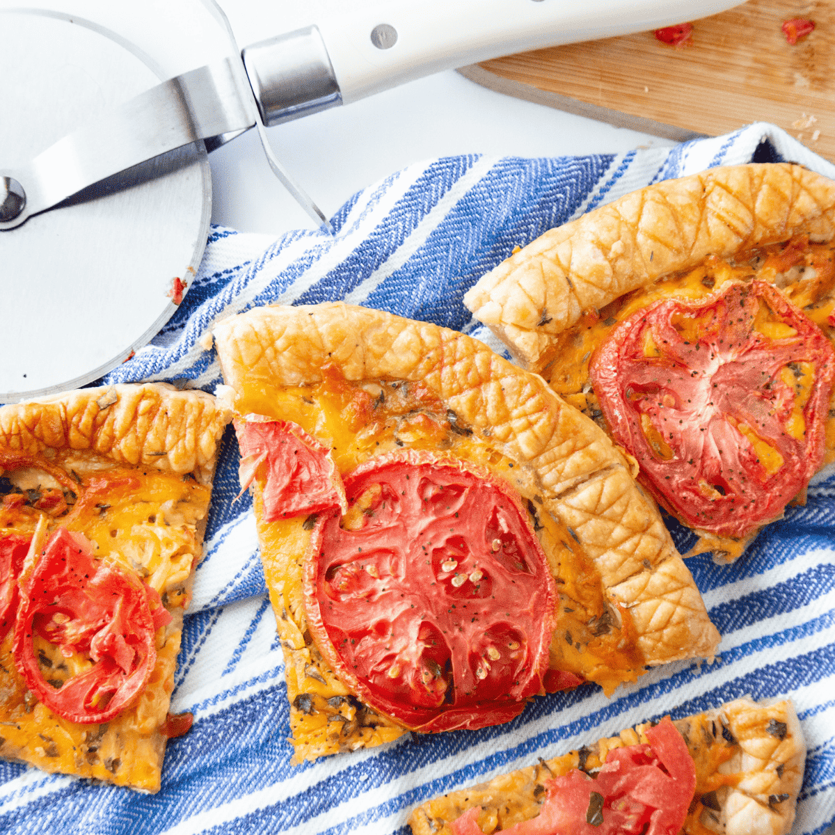 Air Fryer Tomato Pie