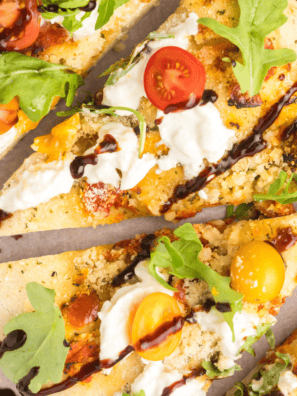 Air Fryer Trader Joe&rsquo;s Burrata Focaccia