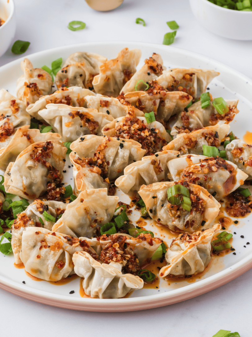 Trader Joe's Gyoza Air Fryer Fork To Spoon