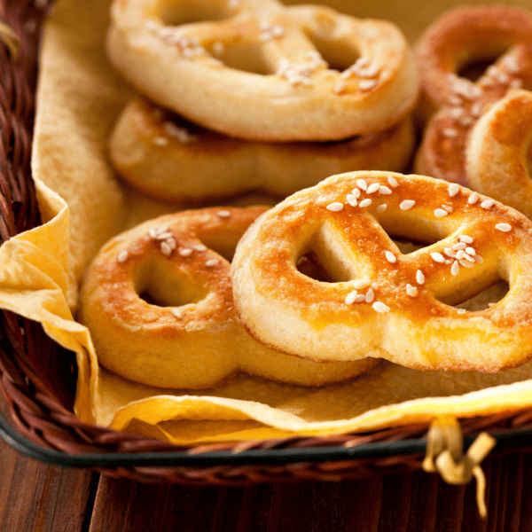 Air Fryer Trader Joe's Frozen Pretzels Fork To Spoon