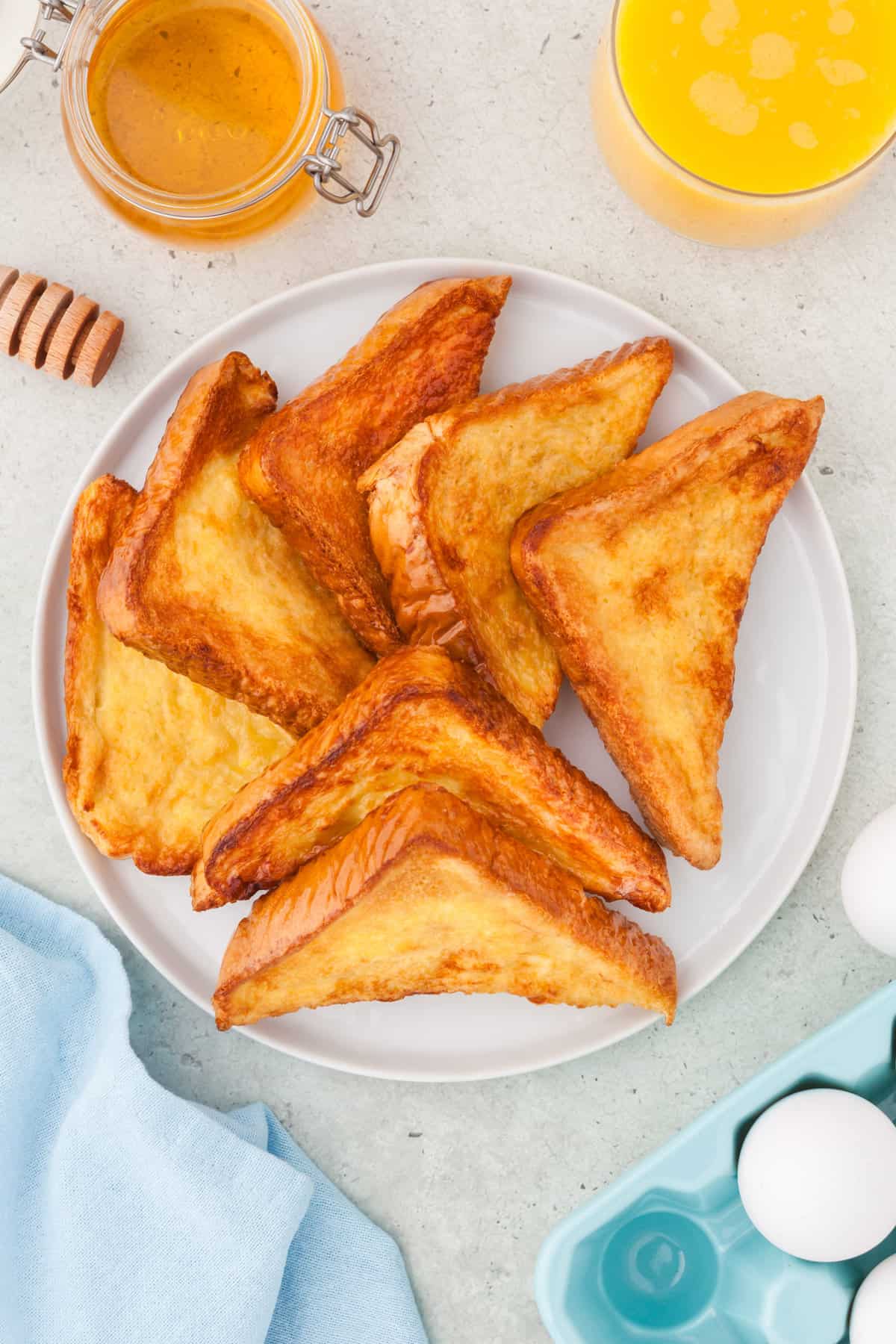 Air Fryer Honey Toast