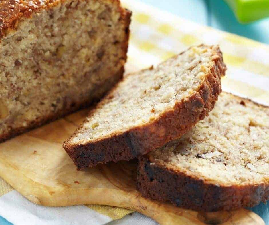 Healthy Mini Air Fryer Banana Bread (for one!) - Sweet Savory and Steph