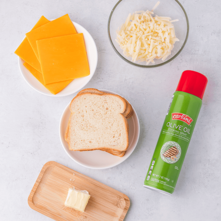 Ingredients Needed For Air Fryer Hash Brown Grilled Cheese