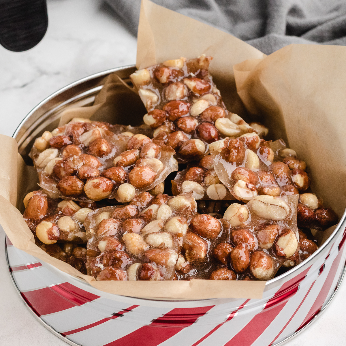 Air Fryer Peanut Butter Brittle