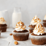 Air Fryer Rocky Road Cupcakes