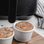 Air Fryer Snickerdoodle Mug Cake