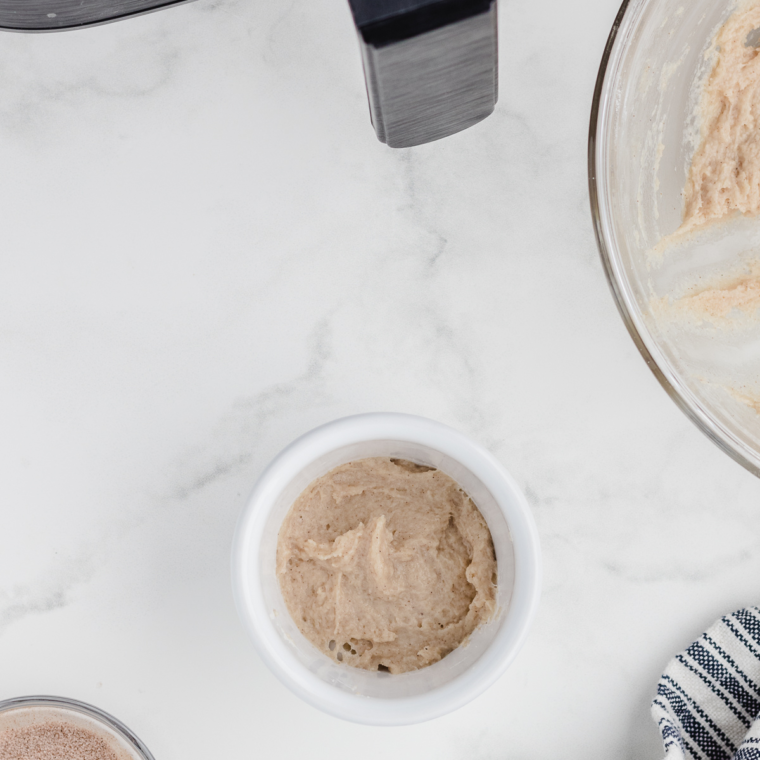 Air Fryer Snickerdoodle Mug Cake