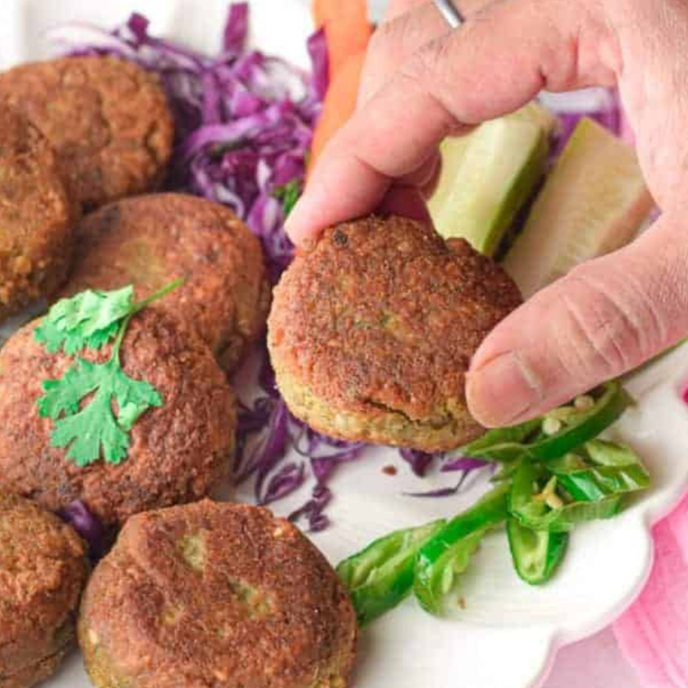 Serve Hot:

Once done, carefully remove the falafel from the air fryer and transfer them to a serving plate.
Enjoy:

Serve your freshly cooked Air Fryer Trader Joe's Falafel hot, paired with your favorite dipping sauce, pita bread, or as part of a delicious falafel sandwich.
With these easy steps, you can enjoy the convenience of Trader Joe's Falafel Mix in your air fryer and savor the delightful taste and texture of homemade falafel in no time.