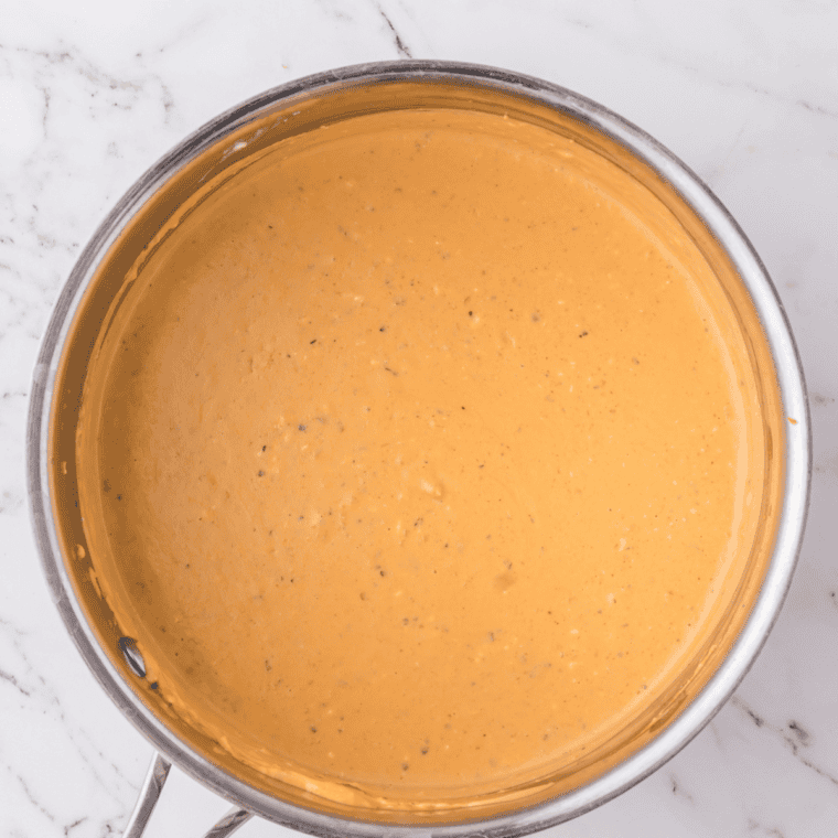 Frank's RedHot, butter, vinegar, and seasonings whisked together in a saucepan