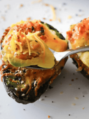 Easy Air Fryer Stuffed Avocado Recipe