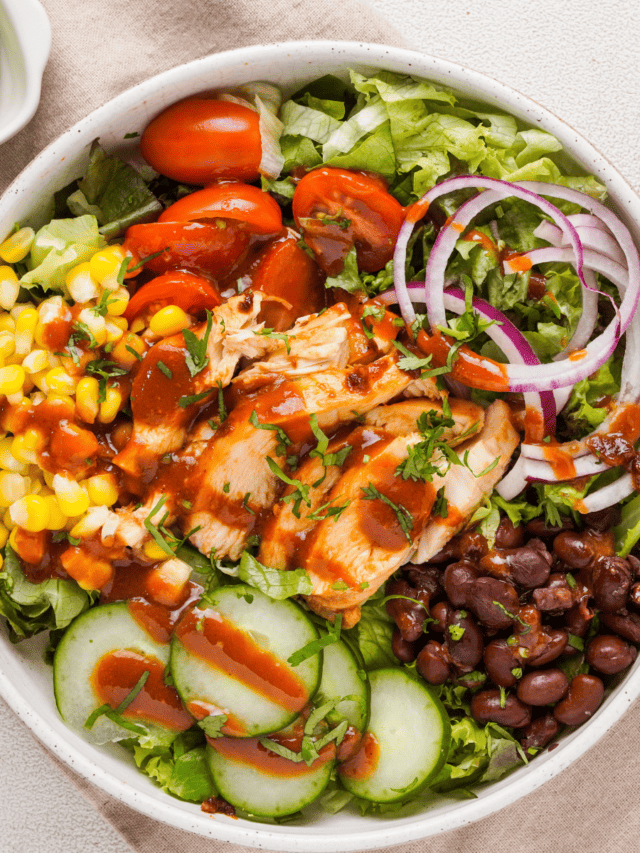 Air Fryer Grilled Chicken Caesar Salad Fork To Spoon