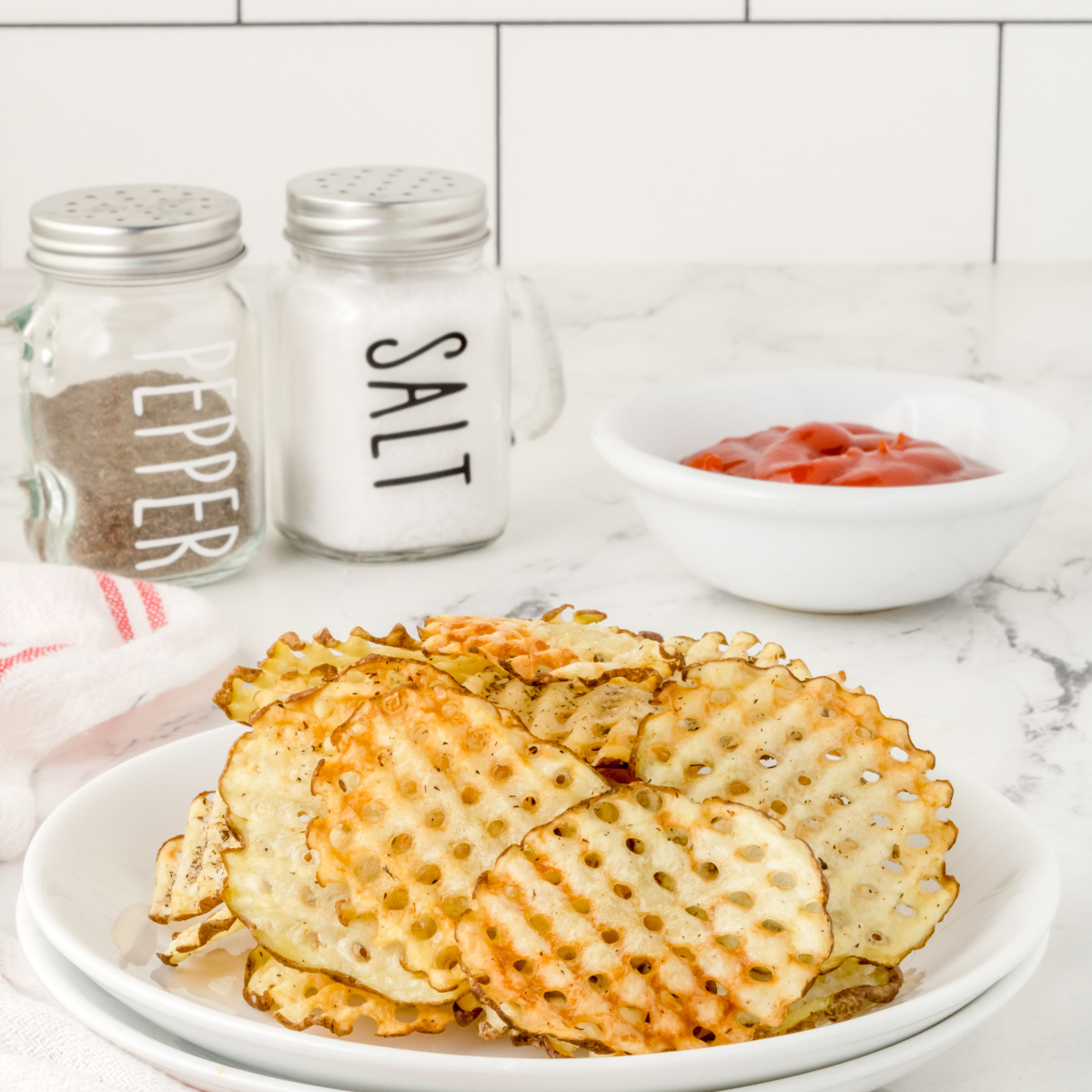 Air Fryer Copycat Chick-Fil-A Waffle Fries