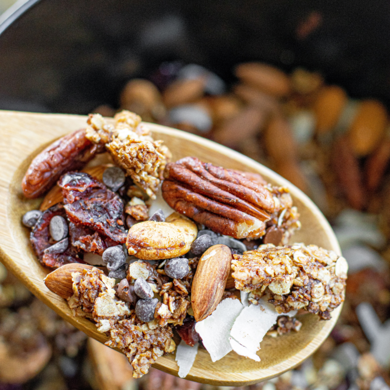 Air Fryer Cranberry Granola