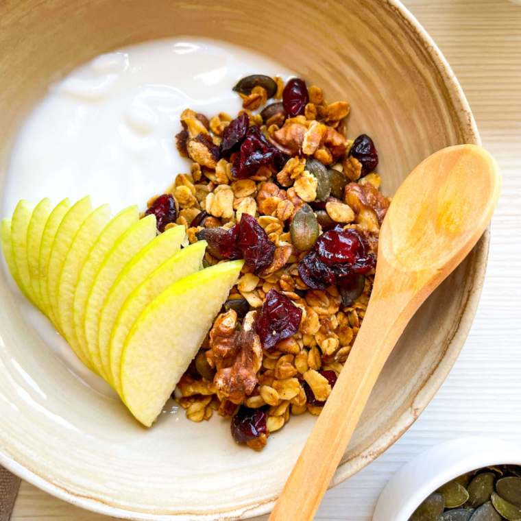 Air Fryer Cranberry Granola