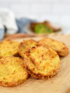 air fryer fried green tomatoes