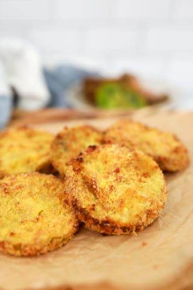 air fryer fried green tomatoes