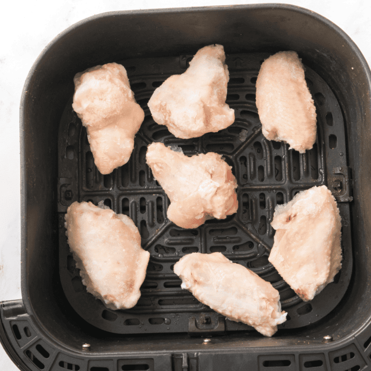 Air Fryer Frozen Chicken Wings 