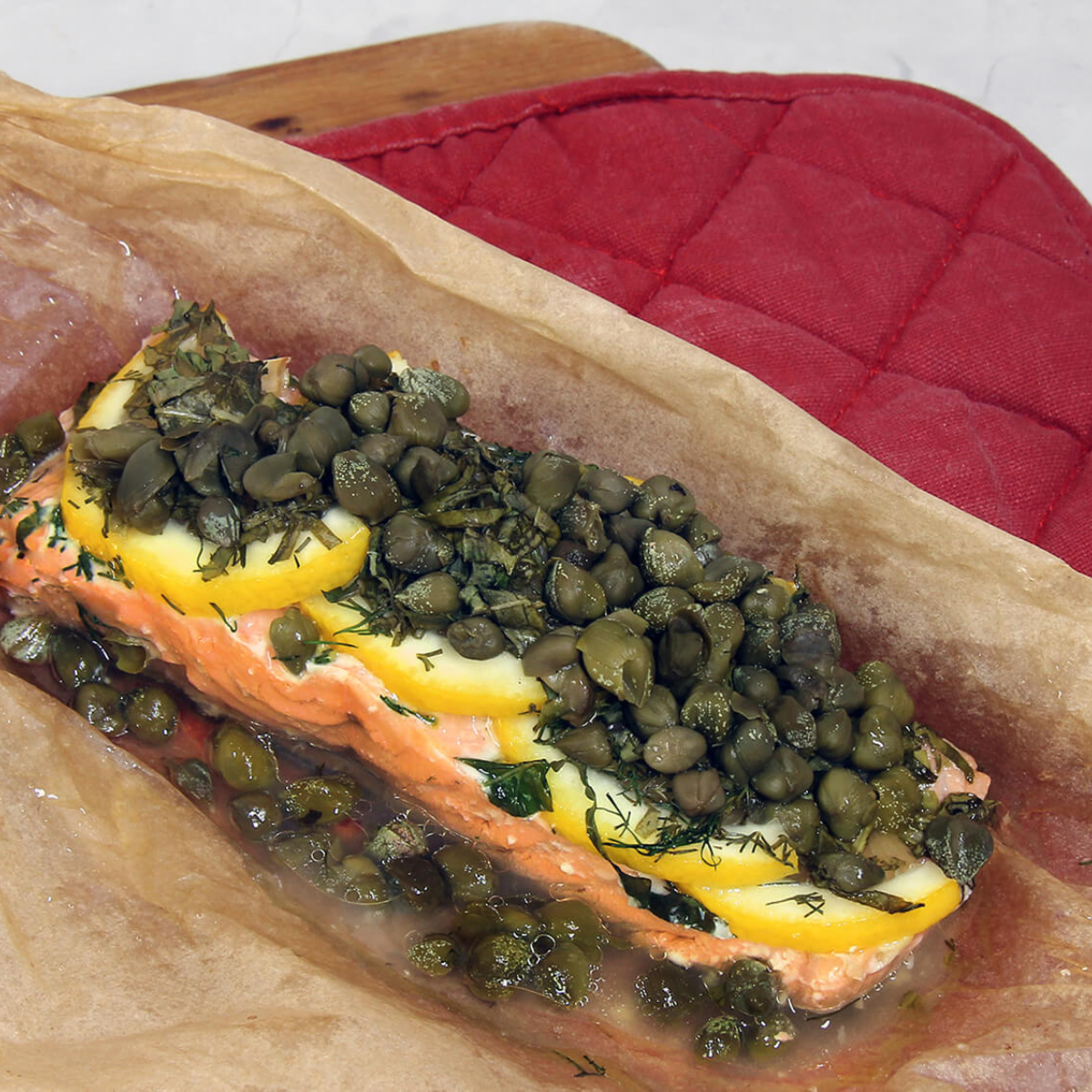 Air-Fryer-Salmon-en-Papillote