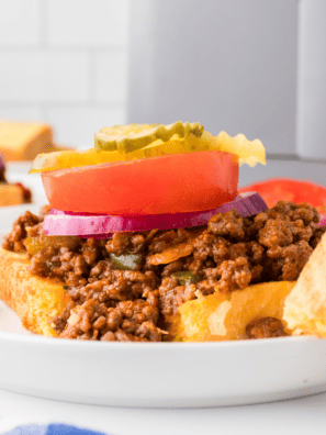 Copycat Open Faced Sloppy Joes Walhburger Copycat