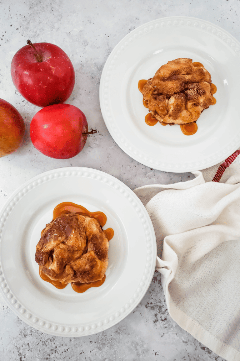 Air Fryer Apple Dumplings Fork To Spoon