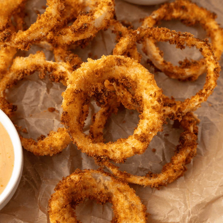 Air Fryer Beer Battered Onion Ring 
