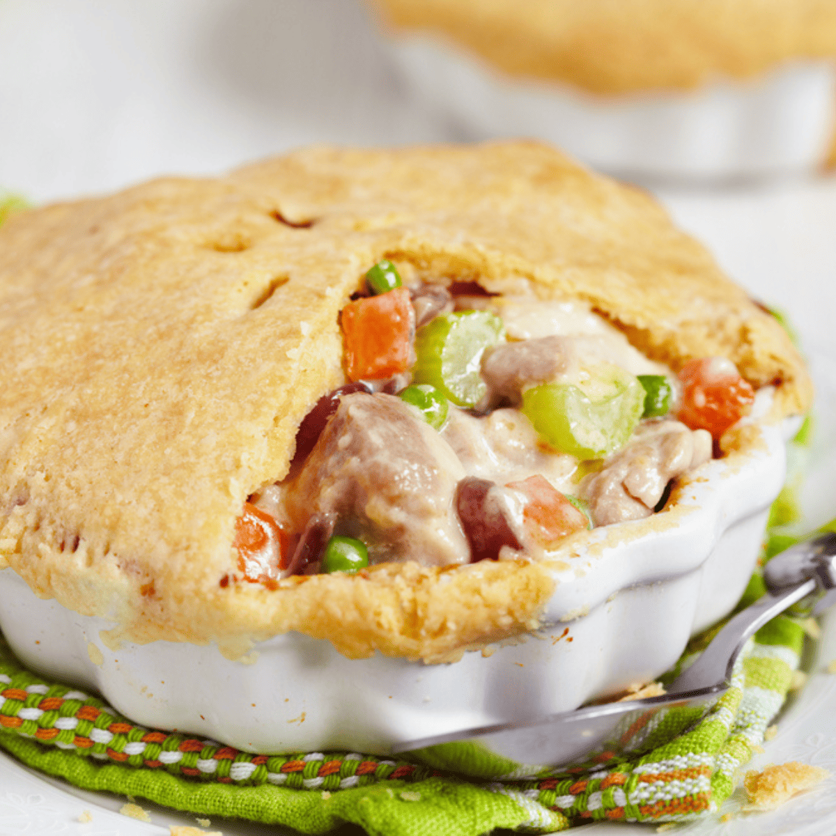 Air Fryer Boston Market Chicken Pot Pie Fork To Spoon