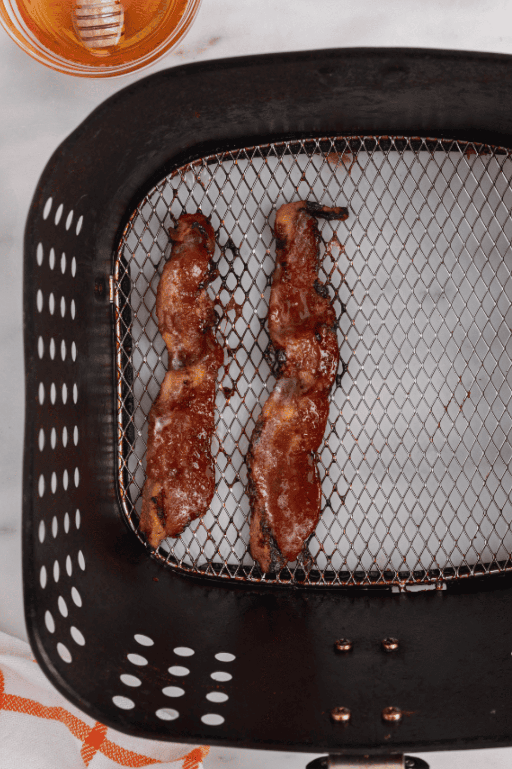 Air Fryer Copycat Dunkin Donuts Maple Bacon Croissants