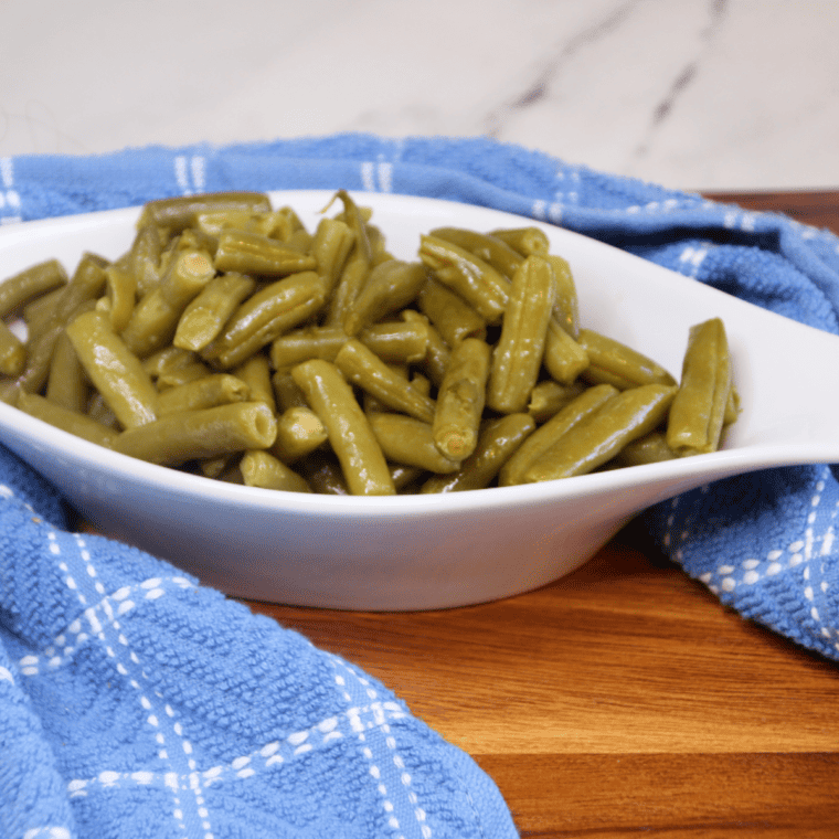 Air Fryer Canned Green Beans