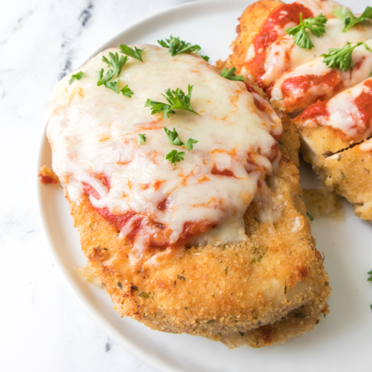 Air Fryer Copycat Olive Garden Chicken Parmigiana - Fork To Spoon