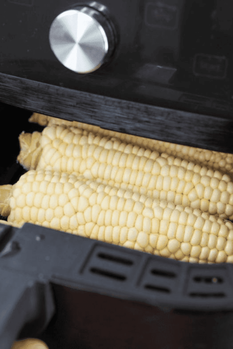 Air Fryer Frozen Corn on The Cob