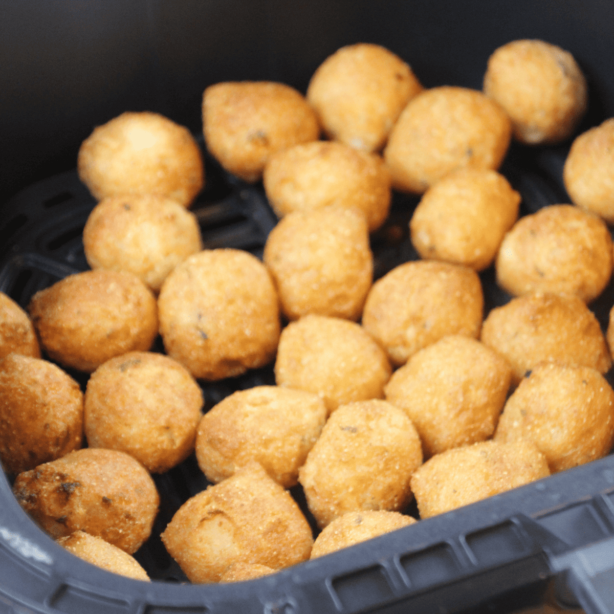 Air Fryer Frozen Hush Puppies Fork To Spoon