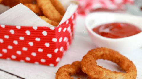 Air fryer hotsell frozen onion rings