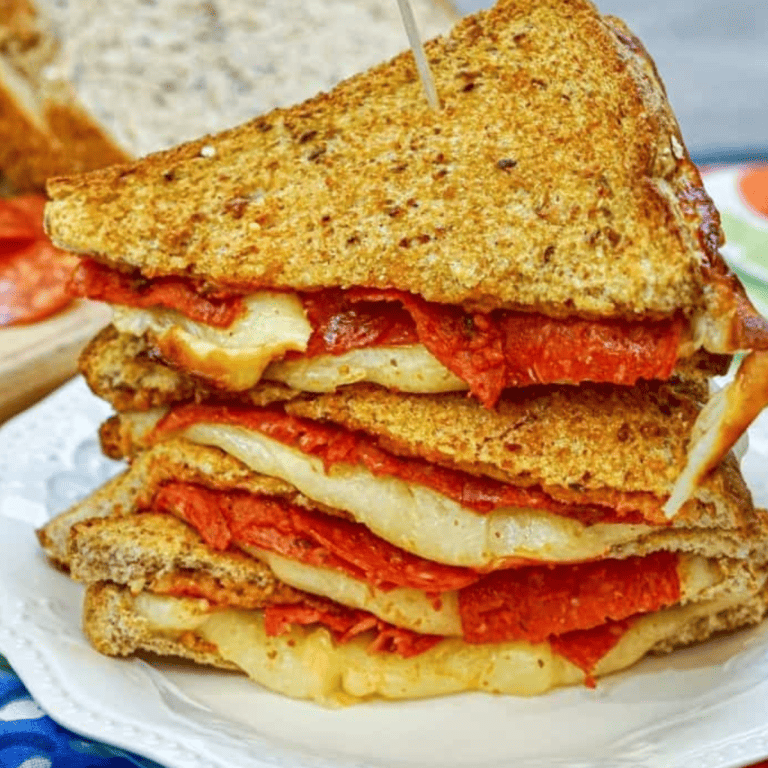 Air Fryer Pizza Grilled Cheese Fork To Spoon