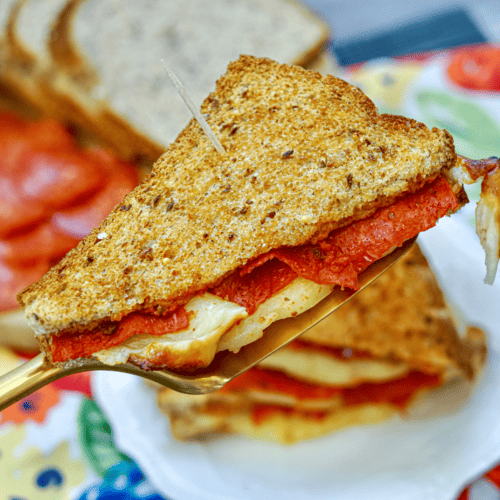 Air Fryer Pizza Grilled Cheese Fork To Spoon