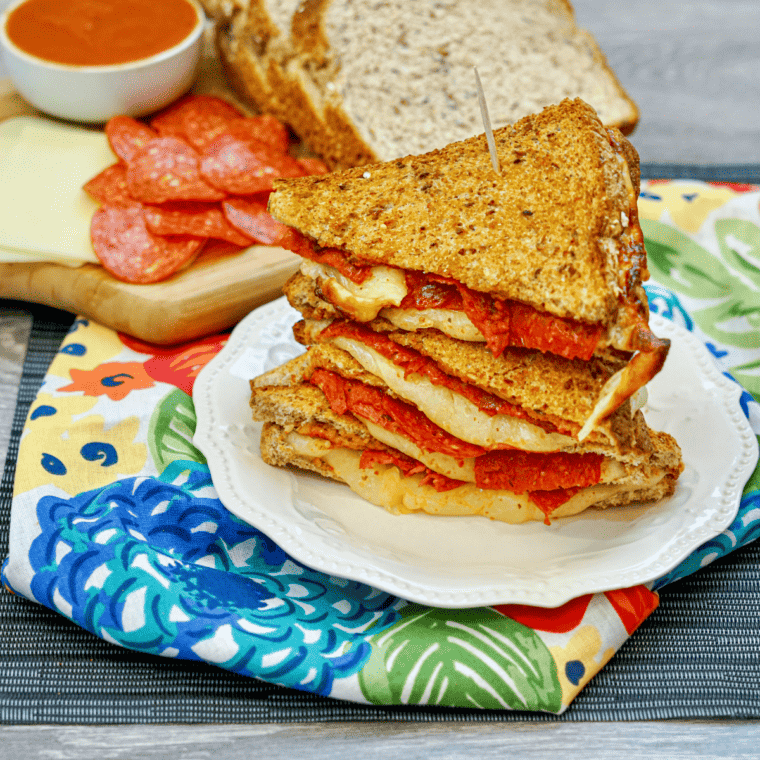 Air Fryer Pizza Grilled Cheese