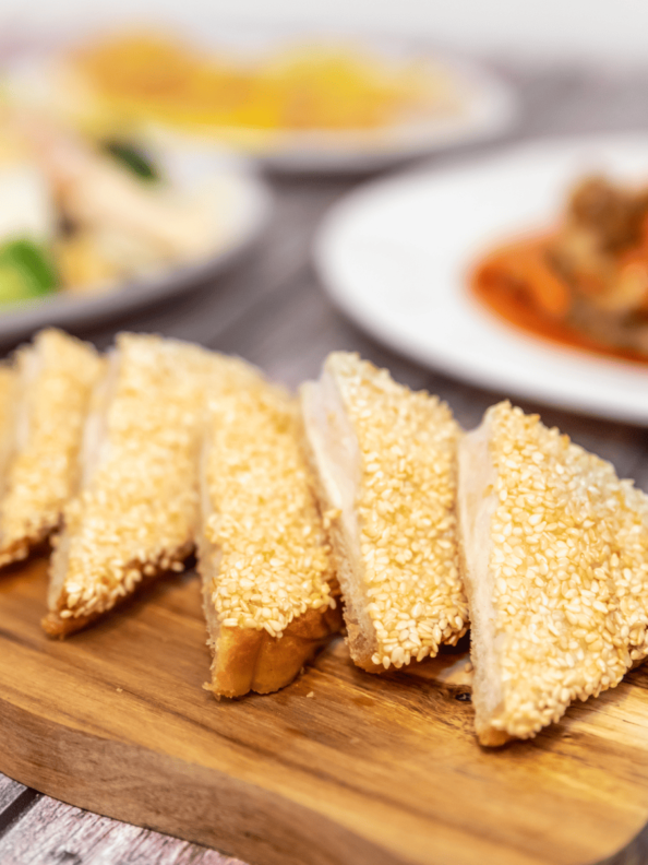 Air Fryer Prawn Crackers Fork To Spoon