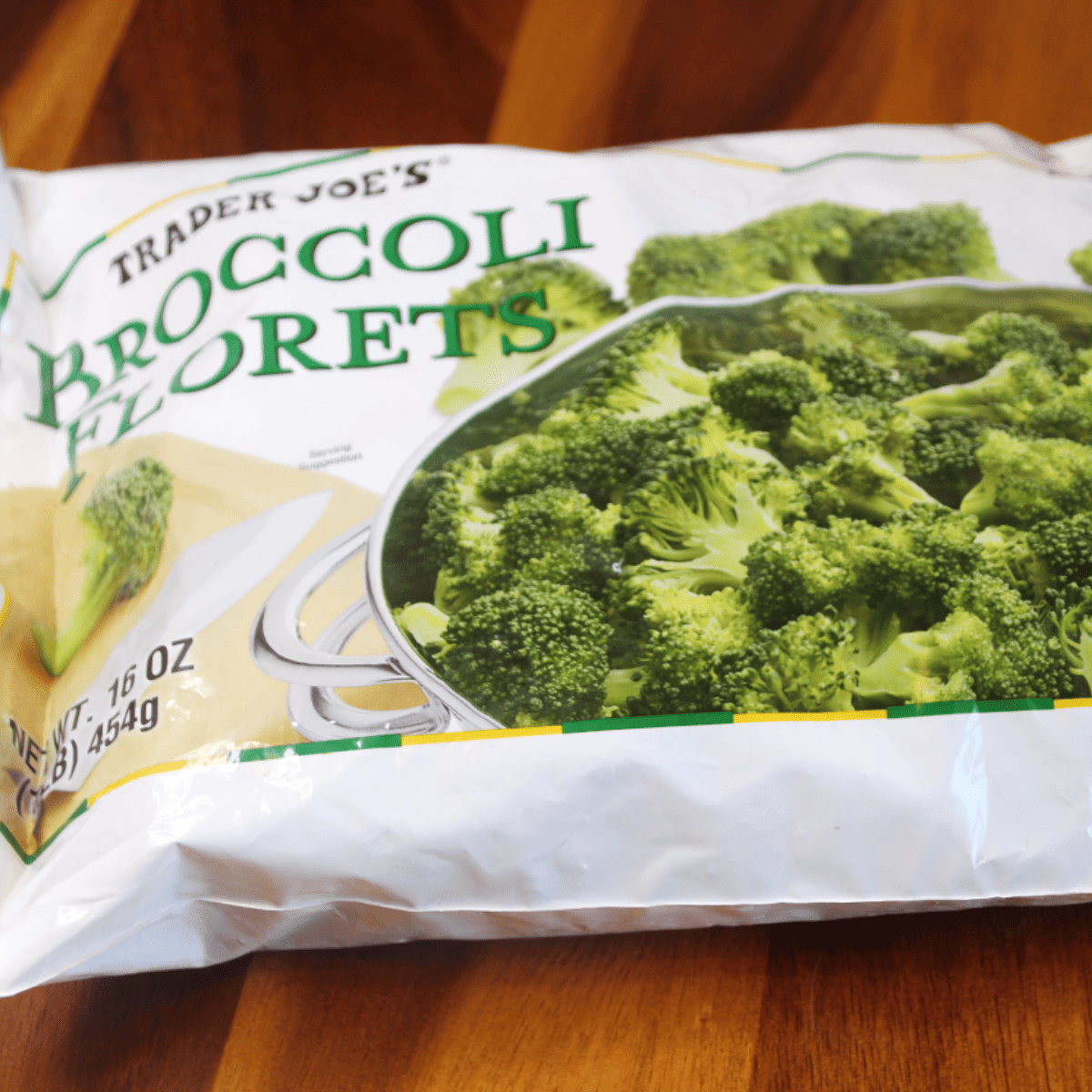 Air Fryer Trader Joe's Frozen Broccoli Florets Fork To Spoon