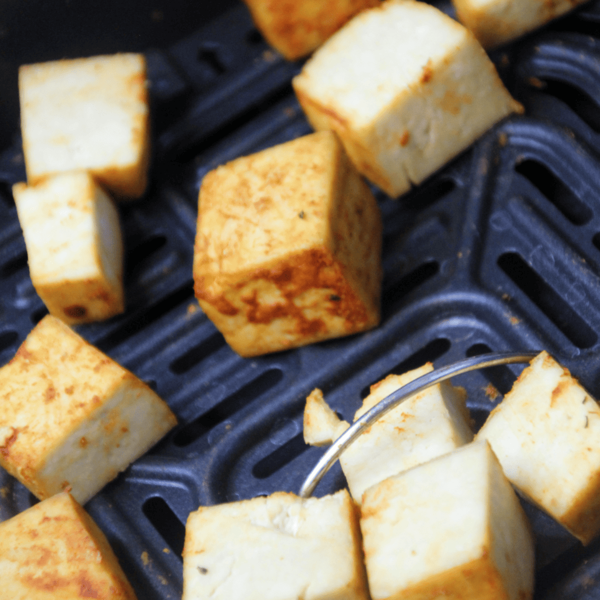 Air Fryer Trader Joe's Sriracha Tofu Bites - Fork To Spoon