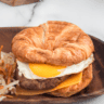 Burger King Sausage Egg and Cheese Croissan’wich - Fork To Spoon
