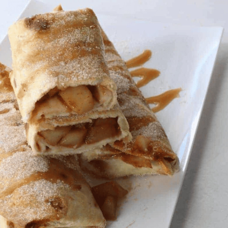 Caramel Apple Chimichangas