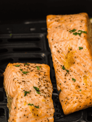 Easy Orange Glazed Salmon Air Fryer