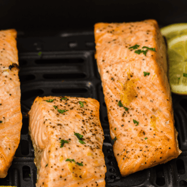 Easy Orange Glazed Salmon Air Fryer