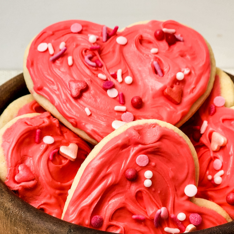 Valentine's Day Lofthouse Cookies