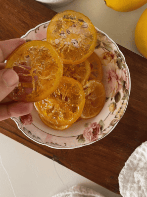 Air Fryer Candied Lemon