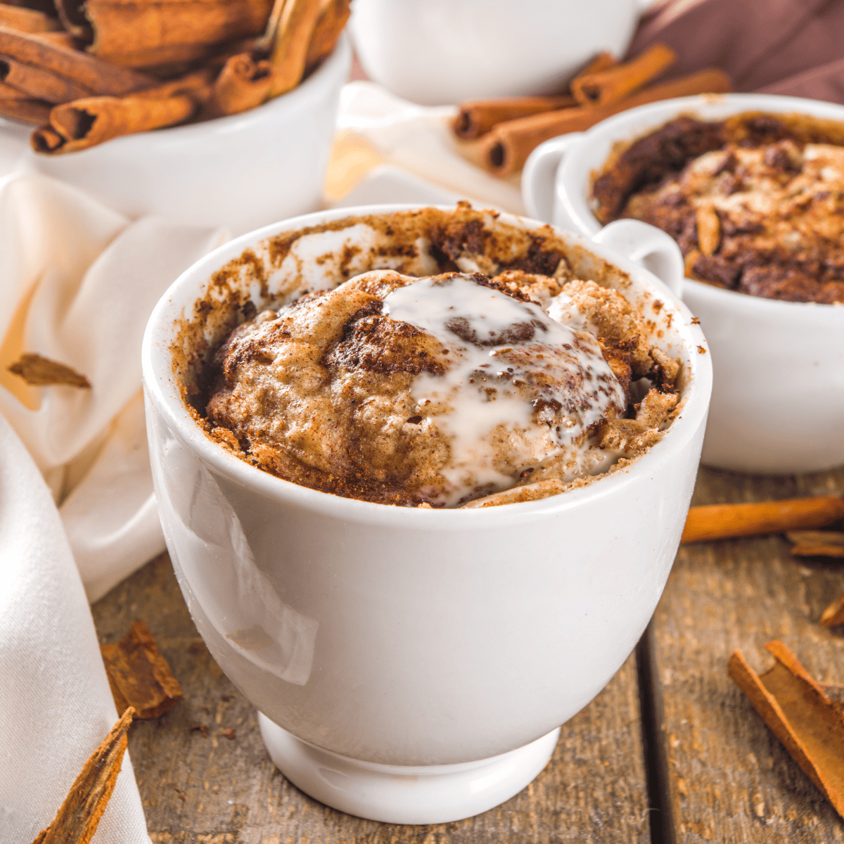 Air Fryer Coffee Mug Cake