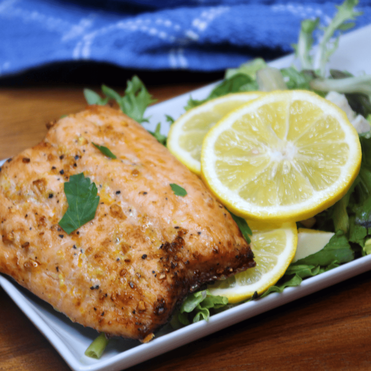Honey Orange Glazed Salmon - The Daring Gourmet