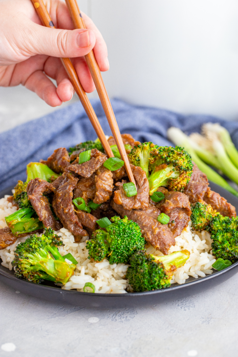Air Fryer Beef and Broccoli