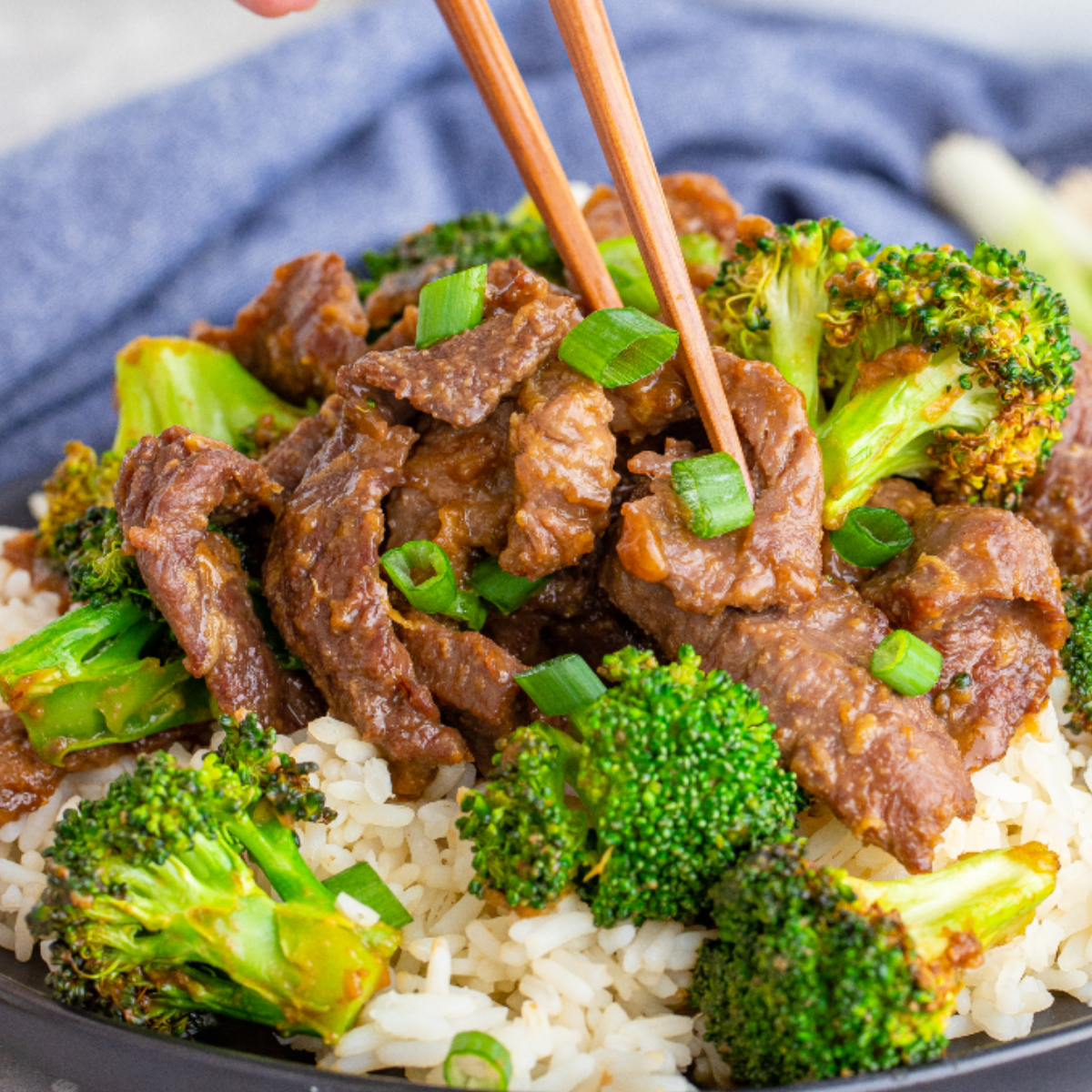 Air-Fryer-Beef-and-Broccoli- 