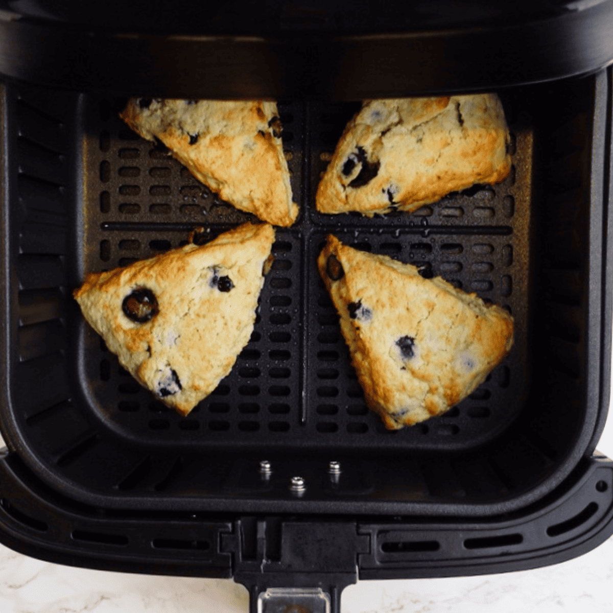 Air Fryer Blueberry Scones