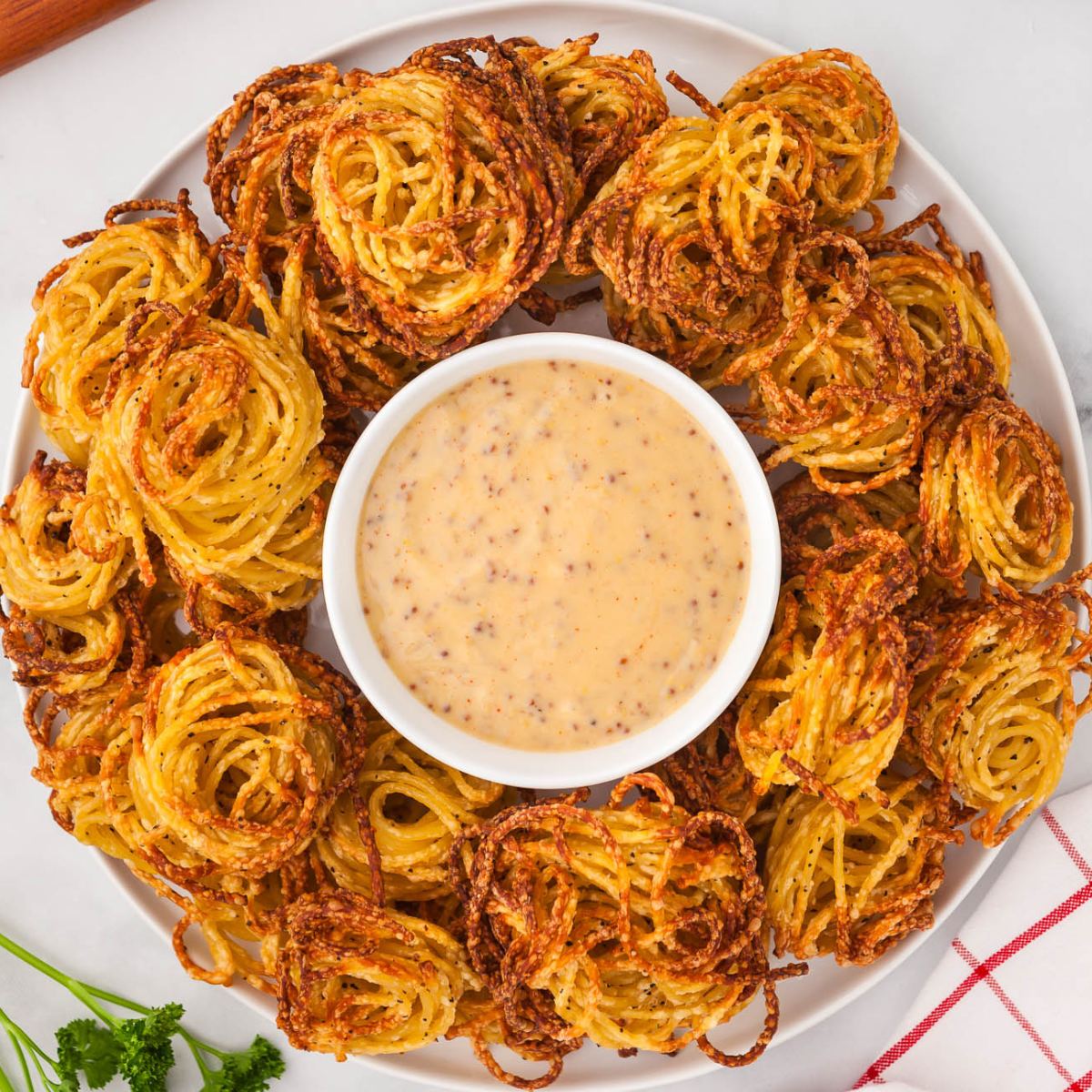 Air Fryer Cacio E Pepe Fritters